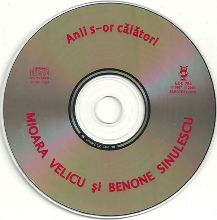 Mioara Velicu - Anii S-or Călători, (CD) [1]
