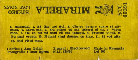 Mirabela Dauer - Ești Visul Meu (Caseta Audio) [1]