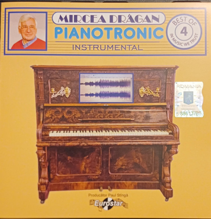 Cd-uri - Mircea Drăgan – Best Of 4 Pianotronic - Instrumental (1975-2020) (CD)