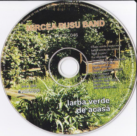 Mircea Rusu Band - Iarba Verde De Acasă, (CD) [1]