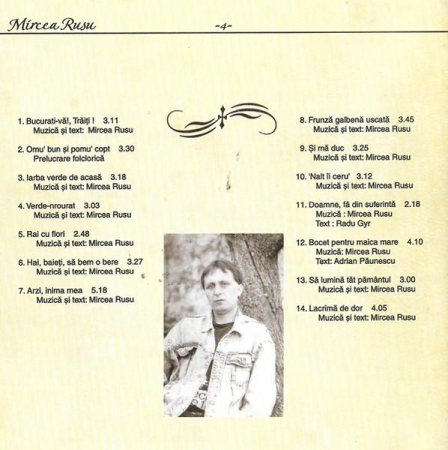Mircea Rusu - Bucurați-vă, Trăiți, Cele Mai Mari Hituri (CD) [1]