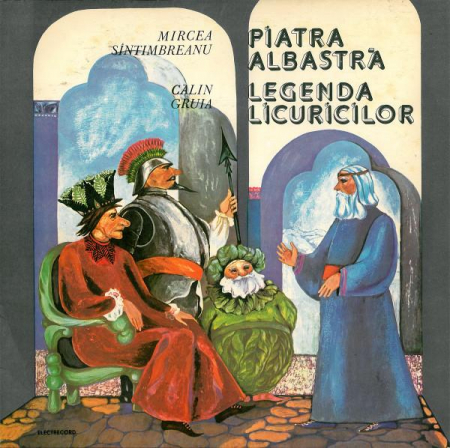 Discuri vinil - Mircea Sîntimbreanu - Piatra Albastră / Legenda Licuricilor, (Disc Vinil)
