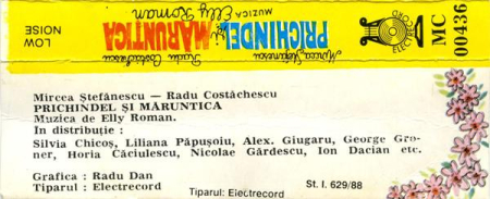 Mircea Ștefănescu - Prichindel Și Mărunțica, (Casetă Audio) [1]