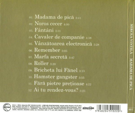 Mircea Vintilă - Madama De Pică (Ediție De Aur) [1]
