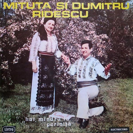 Discuri vinil - Mituța Ridescu - Hai, Mîndro, La Periniță, (Disc Vinil)