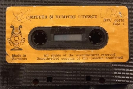 Mituța Ridescu - Hai, Mîndro, La Periniță, (Casetă Audio) [1]