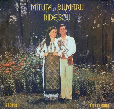 Muzică Populară/Lăutarească - Mituța Și Dumitru Ridescu - Pe Deal Pe La Crevenic, (Disc Vinil)