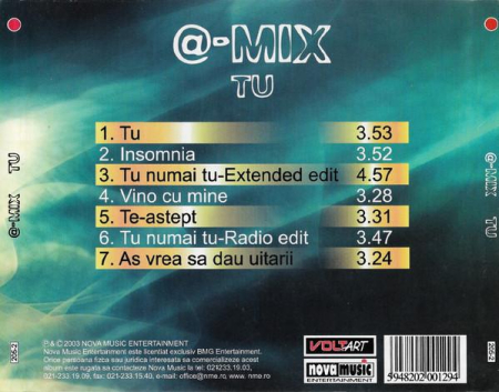 @-Mix - Tu (CD) [1]