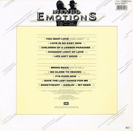 Mixed Emotions - Deep From The Heart (Disc Vinil) [1]