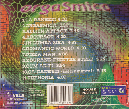 Mixx In House* – OrgaSmica (CD) [1]