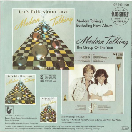Modern Talking - Brother Louie, (Disc Vinil) [1]