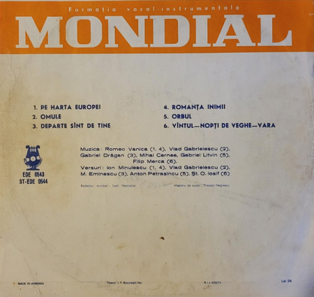Mondial (5) – Mondial (VINIL) [1]
