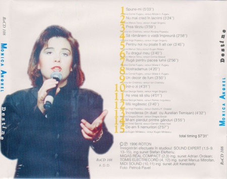 Monica Anghel – Destine (CD) [1]