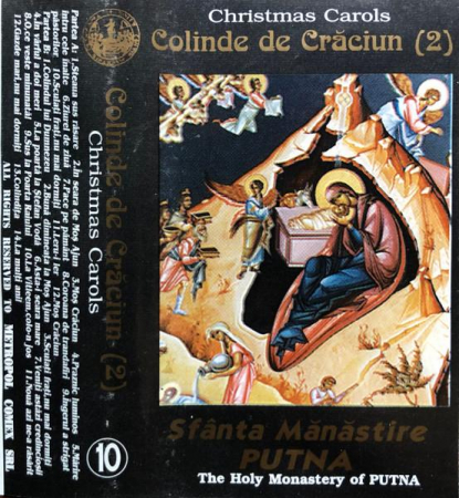 Muzică Populară/Lăutarească - Monks of the Holy Monastery of Putna - Colinde De Crăciun, (Casetă Audio)