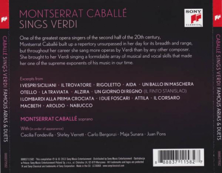 Montserrat Caballé - Sings Verdi - Famous Arias & Duets, (CD) [1]