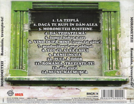 Morometzii – România, Trezește-te! (CD) [1]