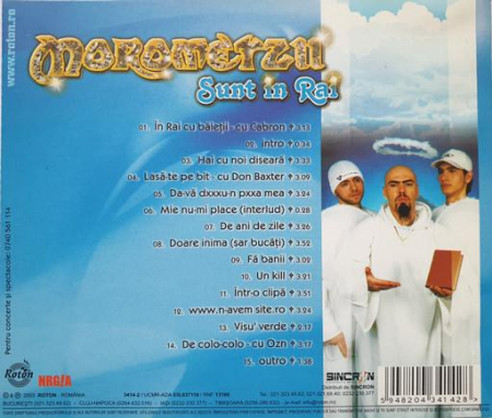 Morometzii - Sunt În Rai, (CD) [1]