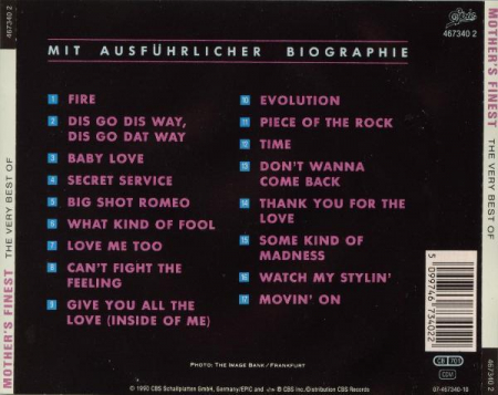 Mother's Finest - The Very Best Of, (CD) [1]