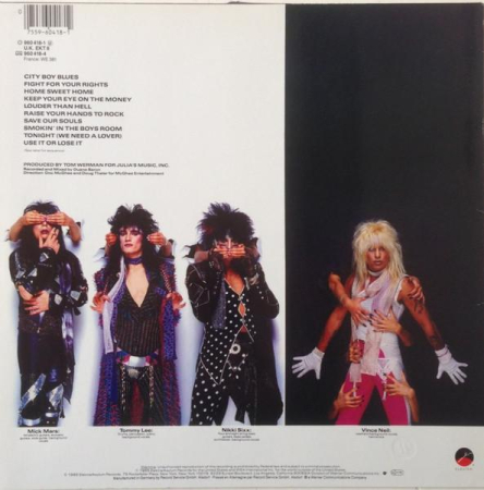Mötley Crüe - Theatre Of Pain (Disc Vinil) [1]