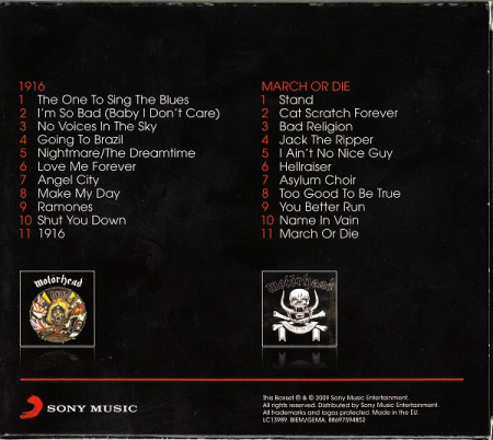 Motörhead – 1916 / March Ör Die (CD) [1]