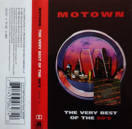 Motown: The Very Best Of The 60's  (Casetă Audio) [1]