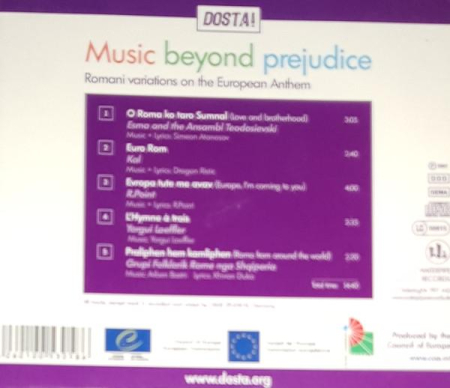 Music Beyond Prejudice Romani Variations Of The European Anthem (CD) [1]