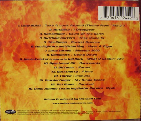 Music From And Inspired By M:I-2, (CD) [1]