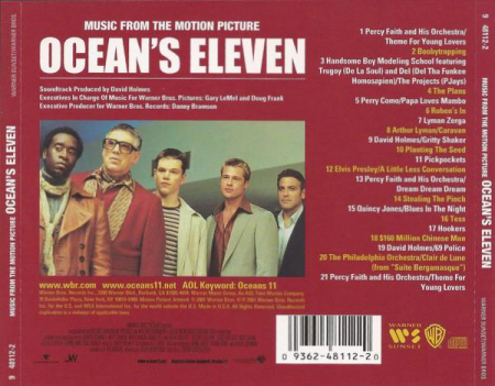 Music From The Motion Picture Ocean's Eleven , (CD) [1]