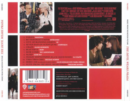 Music From The Motion Picture The Devil Wears Prada, (CD) [1]