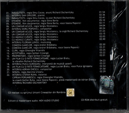 MUZICA FILMELOR NOASTRE - RICHARD OSCHANITZKY (CD) [1]