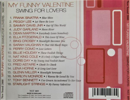 My Funny Valentine (Swing For Lovers), (CD) [1]