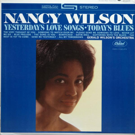 Jazz/Funk/Soul - Nancy Wilson - Yesterday's Love Songs • Today's Blues (Disc Vinil)