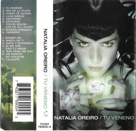 Natalia Oreiro - Tu Veneno, (Casetă Audio) [1]