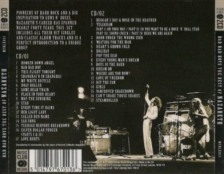 Nazareth - Bad Bad Boys The Best Of Nazareth (CD) [1]