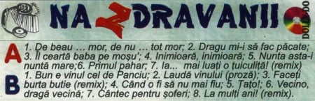 Năzdrăvanii - De Beau Mor... De Nu Tot... Mor, (Casetă Audio) [1]