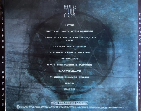 Negative Core Project – Silence Is Betrayal (CD) [1]