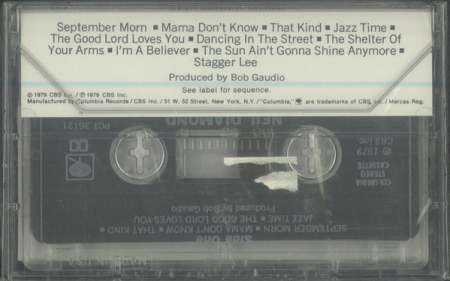 Neil Diamond - September Morn (Caseta Audio) [1]
