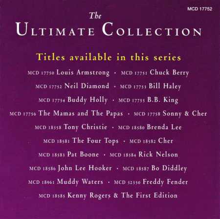 Neil Diamond - The Ultimate Collection (CD) [1]