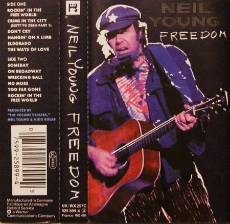 Rock/Folk - Neil Young - Freedom (Caseta Audio)