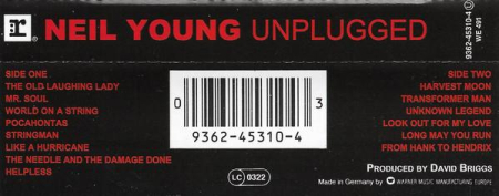 Neil Young - Unplugged (Caseta Audio) [1]