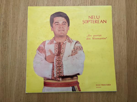 Muzică Populară/Lăutarească - Nelu Șopterean - De Purtat Din Sînmartin, (Disc Vinil)