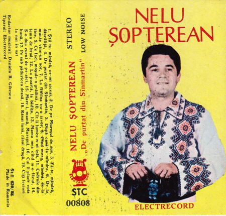 Nelu Șopterean - De Purtat Din Sînmartin , (Casetă Audio) [1]