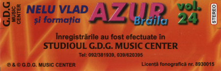Nelu Vlad și formația Azur Brăila* – Vol. 24 Iapa Lui Nea Marin (CASETA) [2]
