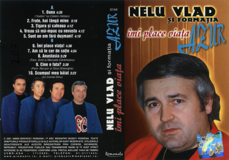 Nelu Vlad și Formația Azur* – Îmi Place Viața (CASETA) [1]