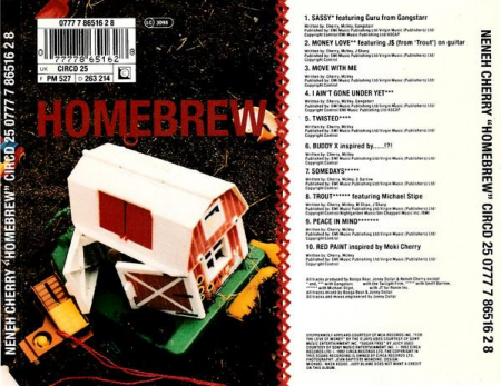 Neneh Cherry - Homebrew , (CD) [1]