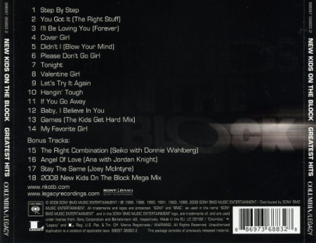 New Kids On The Block - Greatest Hits (CD) [1]