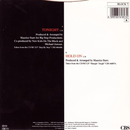 New Kids On The Block - Tonight (Disc Vinil) [1]