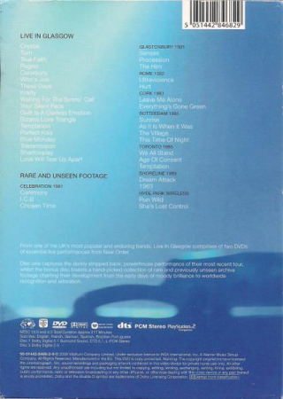 New Order - Live In Glasgow (CD) [1]