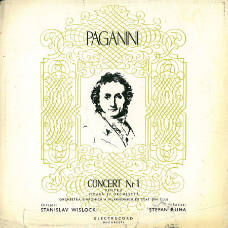 Discuri vinil - Niccolò Paganini - Concert Nr. 1 Pentru Vioară Și Orchestră (Disc Vinil)