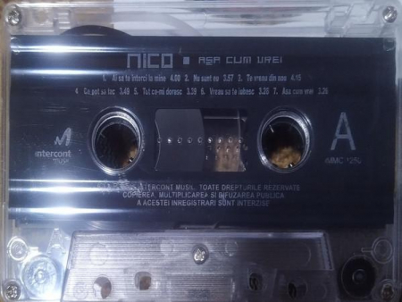 Nico - Așa Cum Vrei, (Casetă Audio) [1]